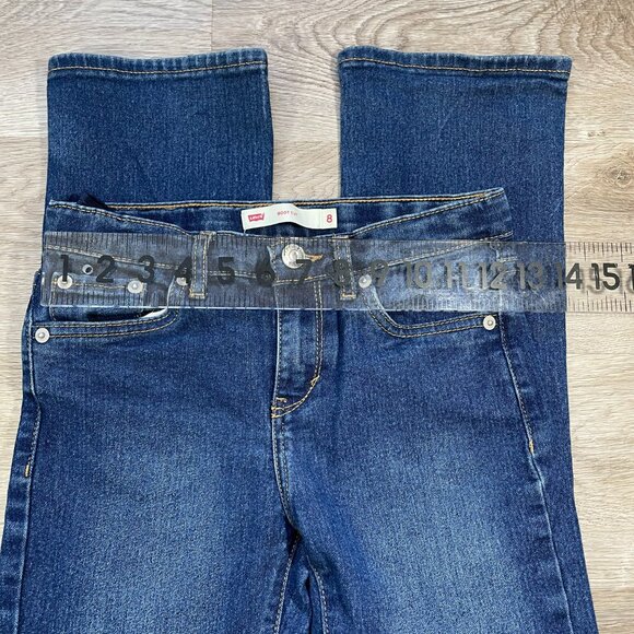 Levi's Girls Boot Cut Jeans Size 8 - Picture 8 of 12